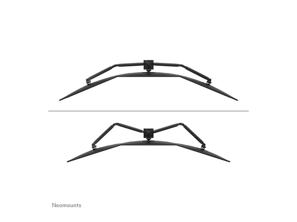 Neomounts DS60-600BL3 - Befestigungskit (Monitorarm, Kabeldurchführungsklemme)