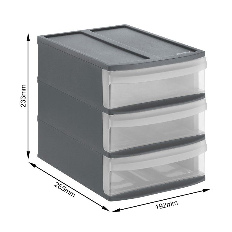 Rotho Schubladenbox Tower S SYSTEMIX