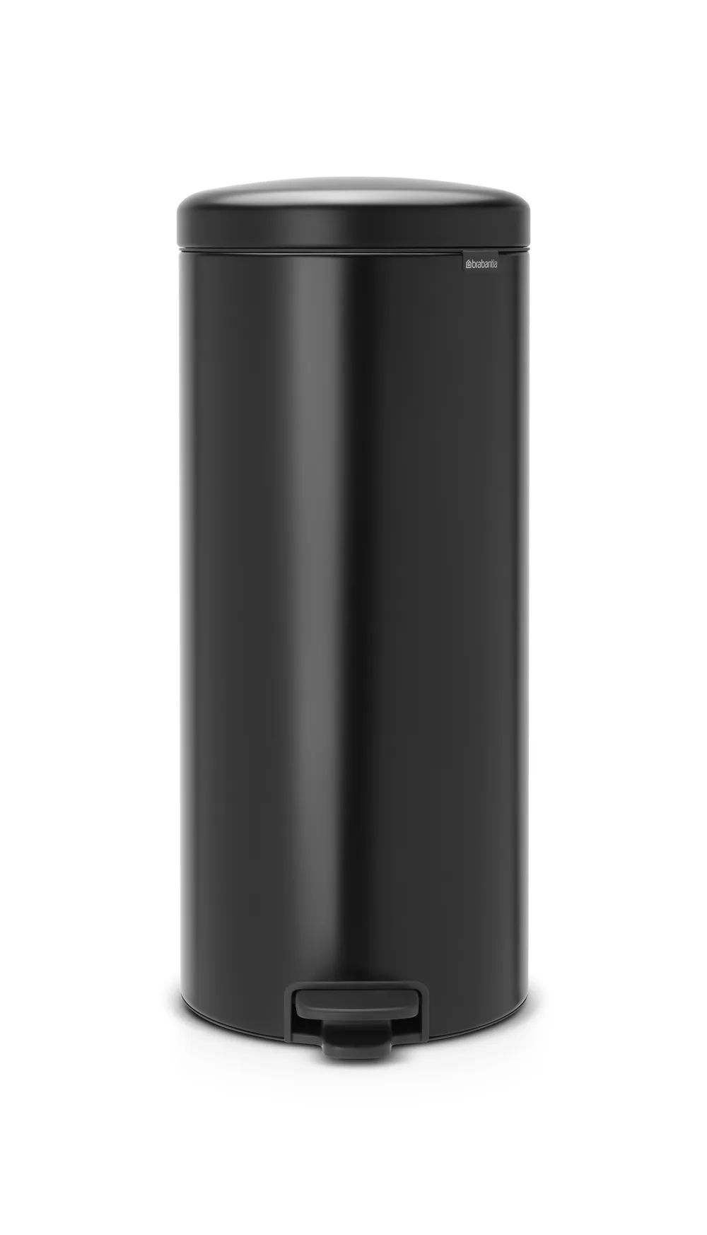 Brabantia newIcon Treteimer 30l mit Kunststoffeinsatz, Matt Black