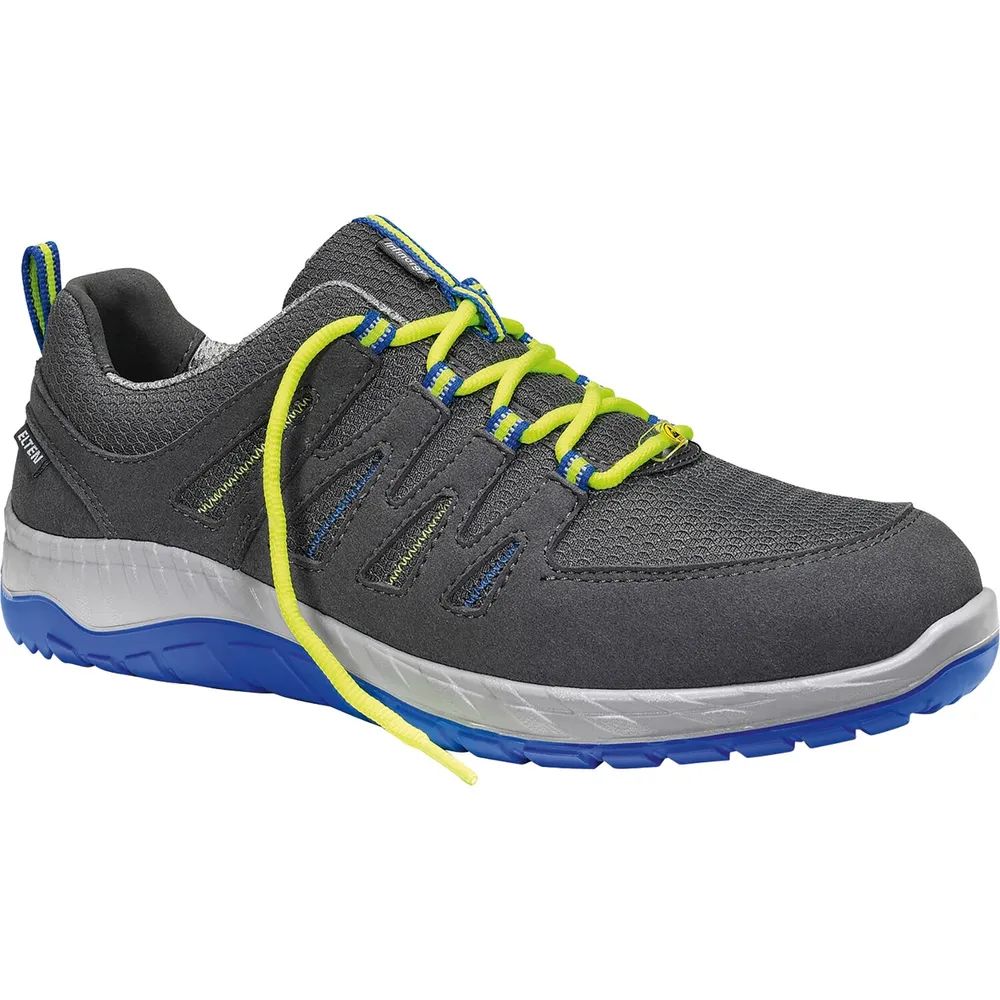 ELTEN Sicherheitshalbschuh Maddox grey blue low ESD S1P SRC 46