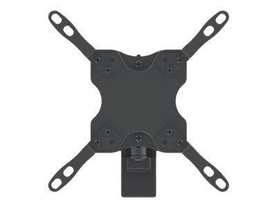 Manhattan TV & Monitor Mount, Wall, Full Motion, 1 screen, Screen Sizes: 13-42", Black, VESA 75x75 to 200x200mm, Max 20kg, Tilt & Swivel with 3 Pivots, Lifetime Warranty - Klammer - für LCD TV - massiver Stahl - Schwarz - Bildschirmgröße: 33-111.8 cm