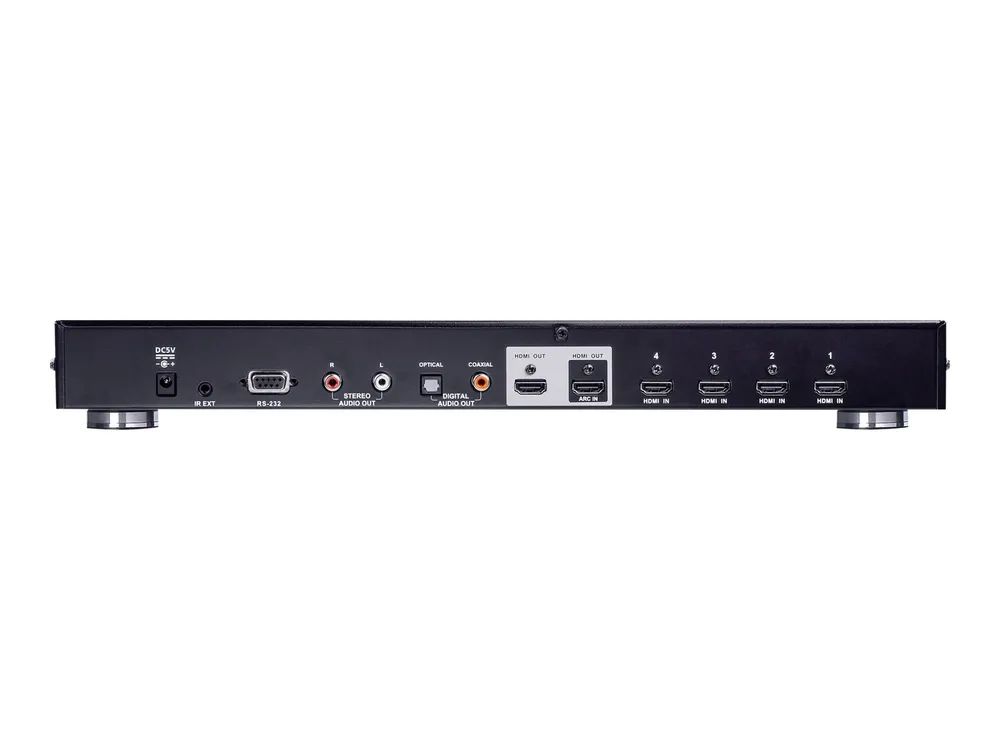ATEN VS482B - Video/Audio-Schalter - 4 x HDMI - KVM-Umschalter - 4-Port