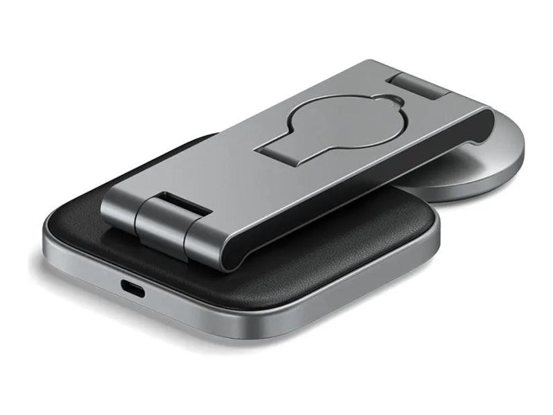 Satechi Kabelloses Ladegerät - 3-in-1, faltbar, Qi2 + AC-Netzteil