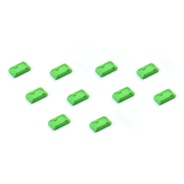 Smart Keeper Mini"Micro USB-B Port" Blocker grün 4 Stk.+Key