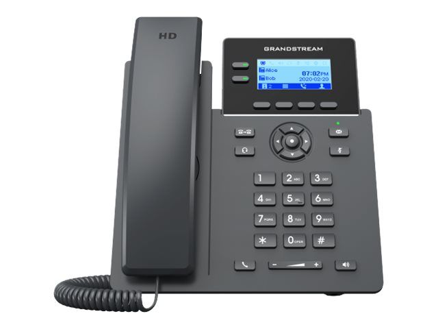Grandstream GRP2602P - VoIP-Telefon - fünfwegig Anruffunktion