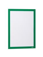 Durable DURAFRAME - Dokumentenhalterung - Oberflächenmontage - für A4 - grün (Packung mit 10)