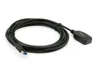 Equip 133346 - 5 m - USB A - USB A - USB 3.2 Gen 1 (3.1 Gen 1) - 5 Gbit/s - Schwarz