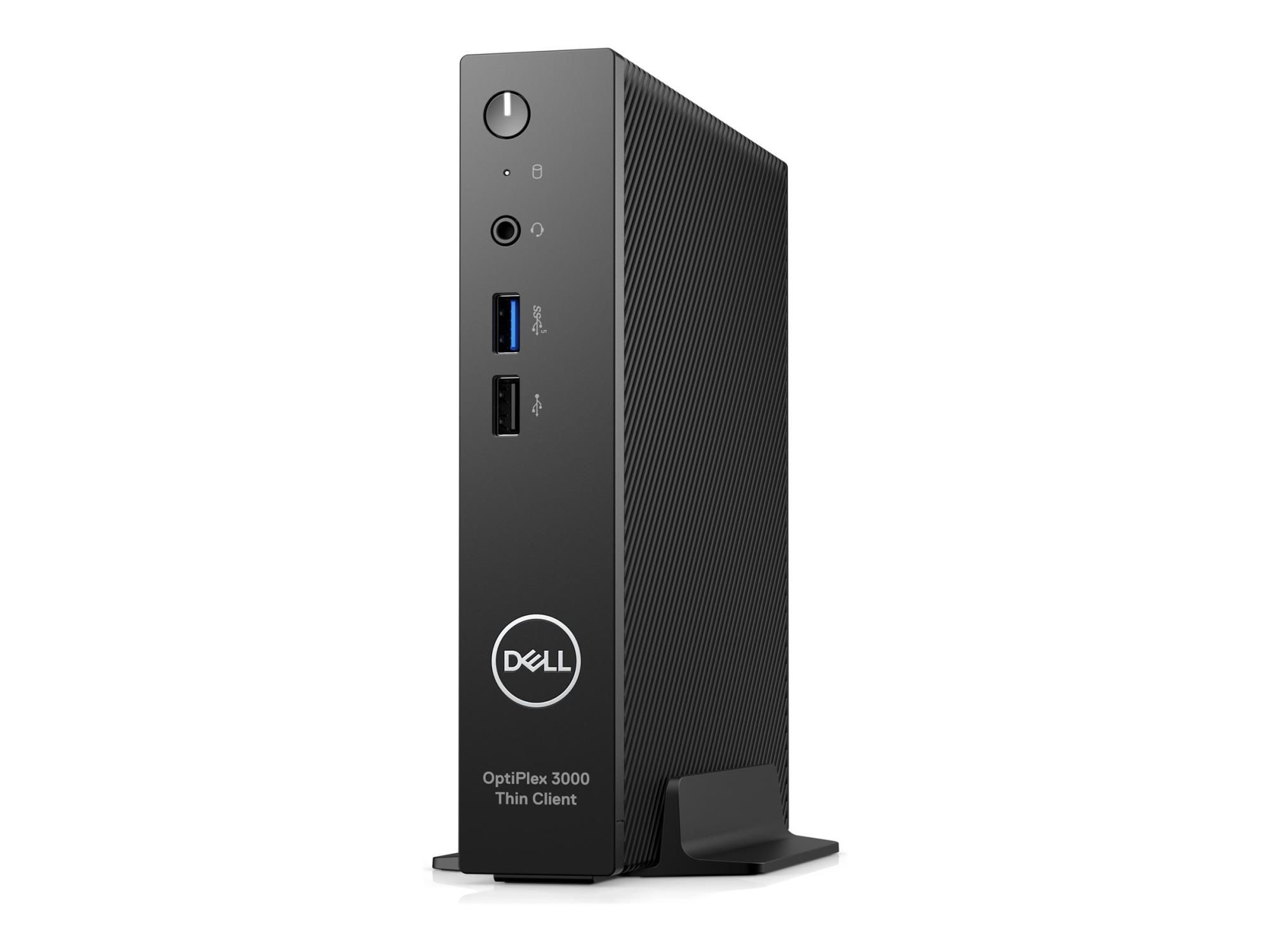 Dell OptiPlex 3000 Thin Client - Thin Client - DTS - 1 x Pentium Silver N6005 / 2 GHz - RAM 8 GB - SSD 256 GB - NVMe, Class 35 - UHD Graphics - Wi-Fi 6E, Bluetooth, 1GbE - WLAN: 802.11a/b/g/n/ac/ax (Wi-Fi 6E)
