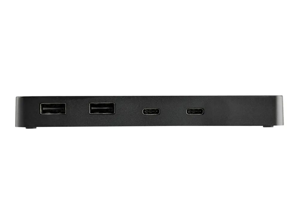 StarTech.com 2 Port USB C KVM Switch, 4K 60Hz HDMI, Compact Dual Port UHD USB Type C Desktop Mini KVM Switch with USB C Cables, Bus Powered, MacBook iPad Pro ThinkPad IdeaPad EliteBook