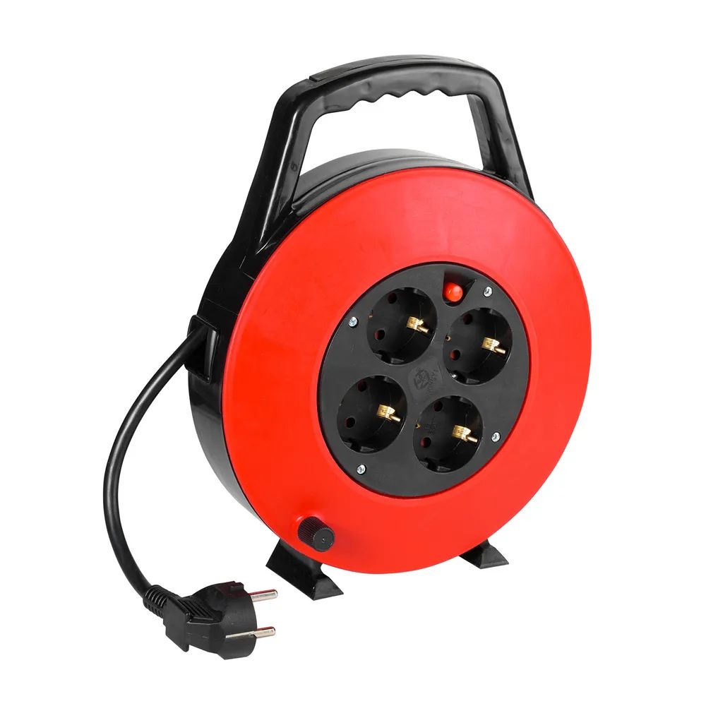 VIVANCO Indoor Kabeltrommel, 7,5m