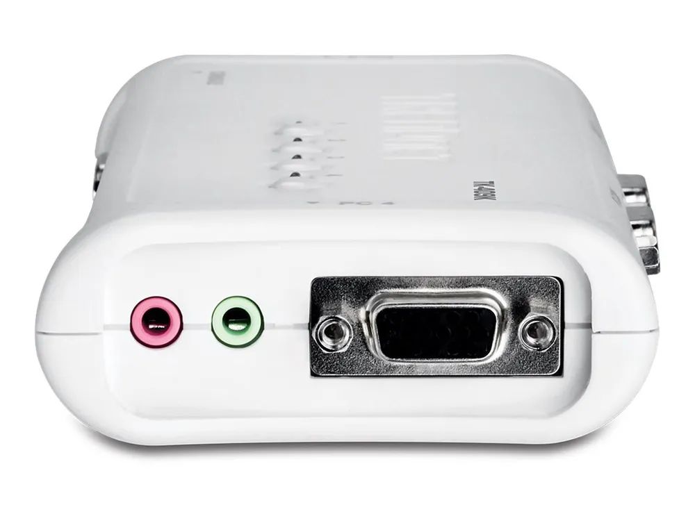 TRENDnet TK 409K - KVM-/Audio-/USB-Switch - 4