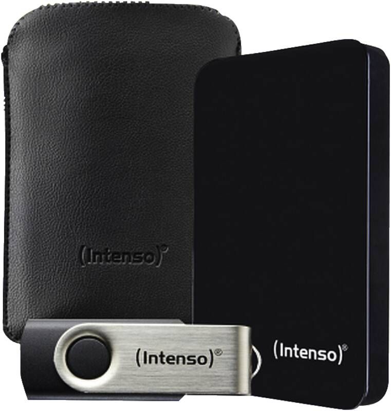 Intenso Festplatte Memory Drive 2TB USB 3.0 + 64GB USB Stick