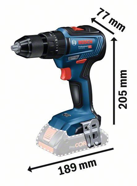 Bosch Professional GSB 18V-55 Solo