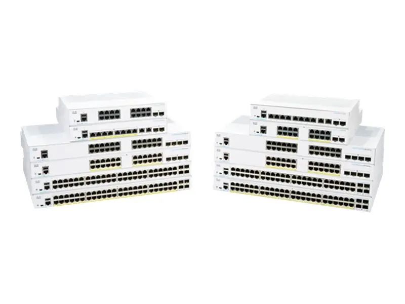 Cisco Business 250 Series CBS250-24FP-4X - Switch - L3 - Smart - 24 x 10/100/1000 (PoE+)