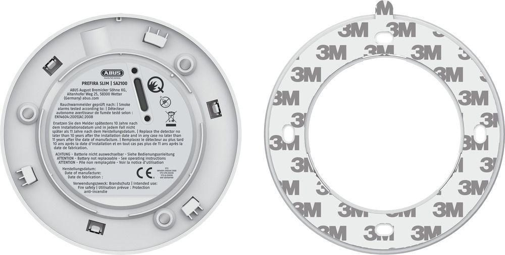 ABUS PREFIRA SLIM SA2100 - Rauchwarnmelder