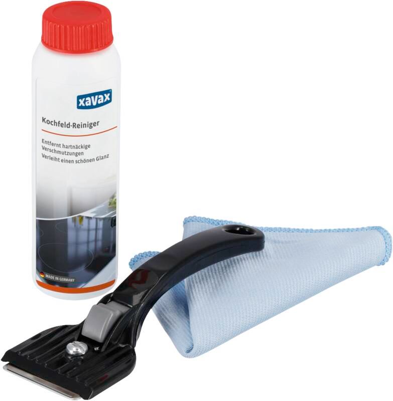 Xavax 111752 Kochfeld-Reinigungs-Set, 3-teilig