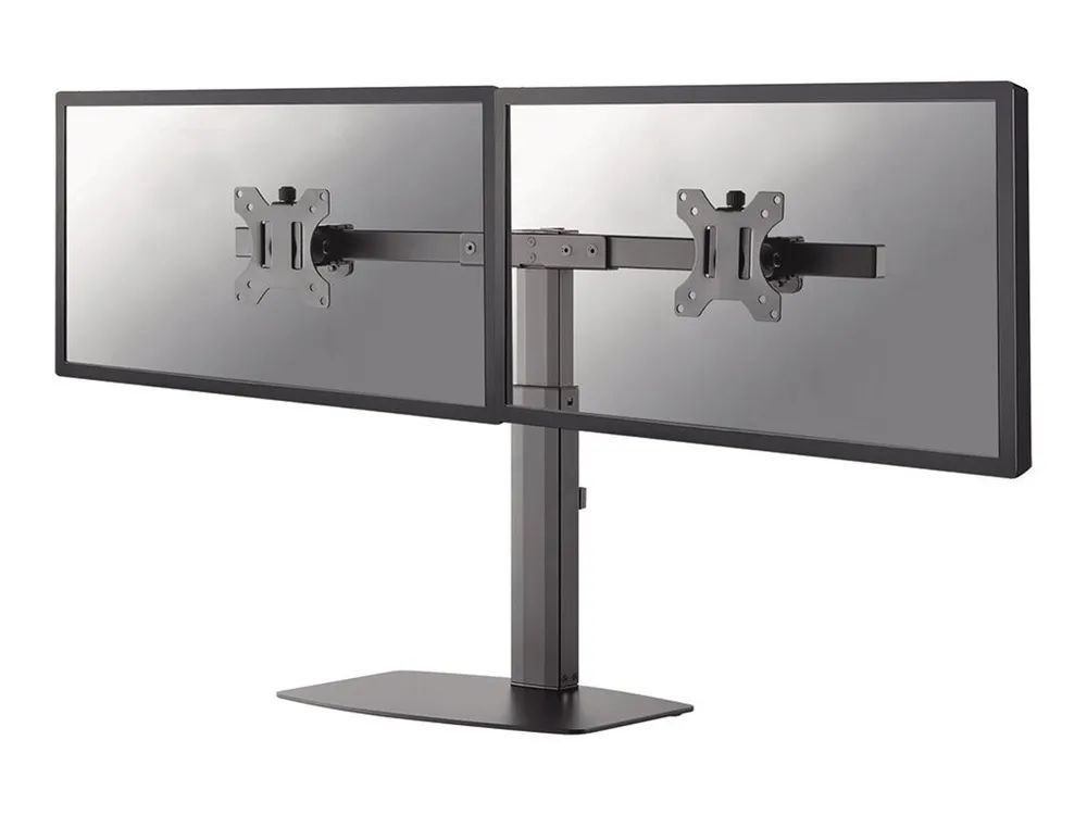 Neomounts FPMA-D865D - Aufstellung - Voll beweglich - für 2 LCD-Displays - Schwarz - Bildschirmgröße: 25.4-68.6 cm (10"-27")