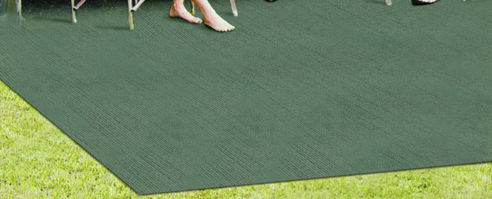 Camperdice Zeltteppich SOFTTEX blau 250x500cm  (R)