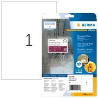 HERMA A4 - Weiß - Abgerundetes Rechteck - A4 - Universal - Matte - Laser