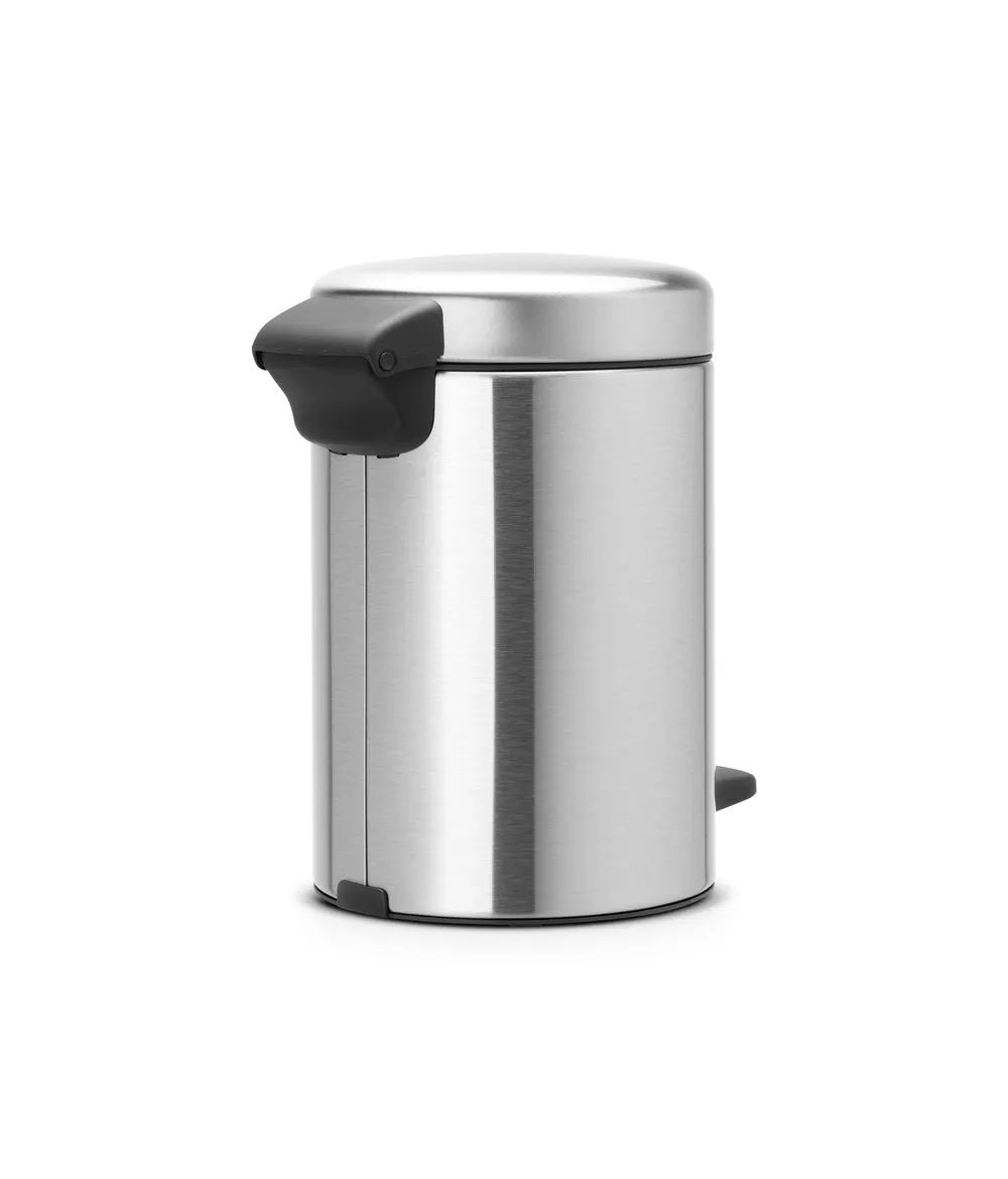 Brabantia NewIcon Treteimer, 3L - Matt Steel Fingerprint Proof