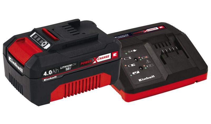 EINHELL PXC-Starter-Kit best.aus: 18V/4Ah Akku + Ladegerät