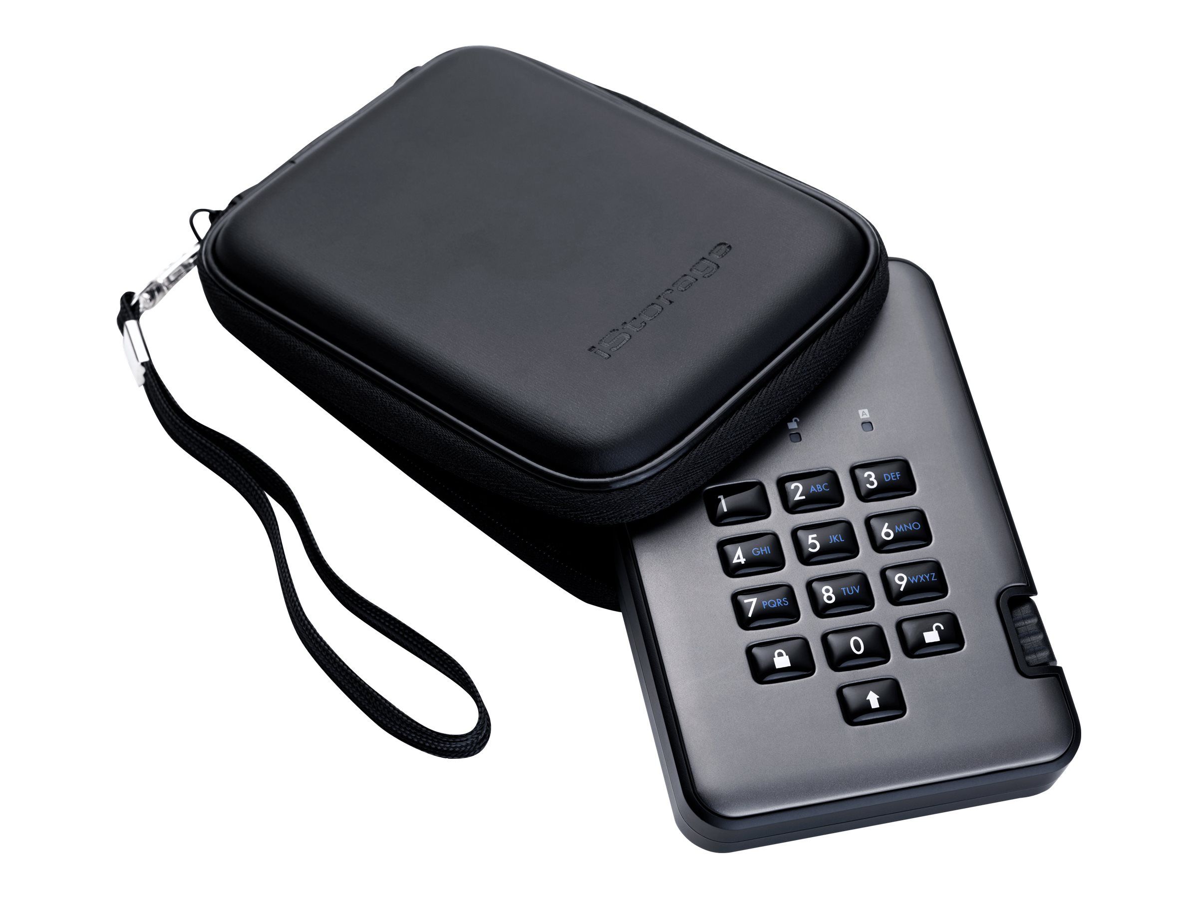 iStorage diskAshur PRO² - Festplatte - verschlüsselt - 4 TB - extern (tragbar)