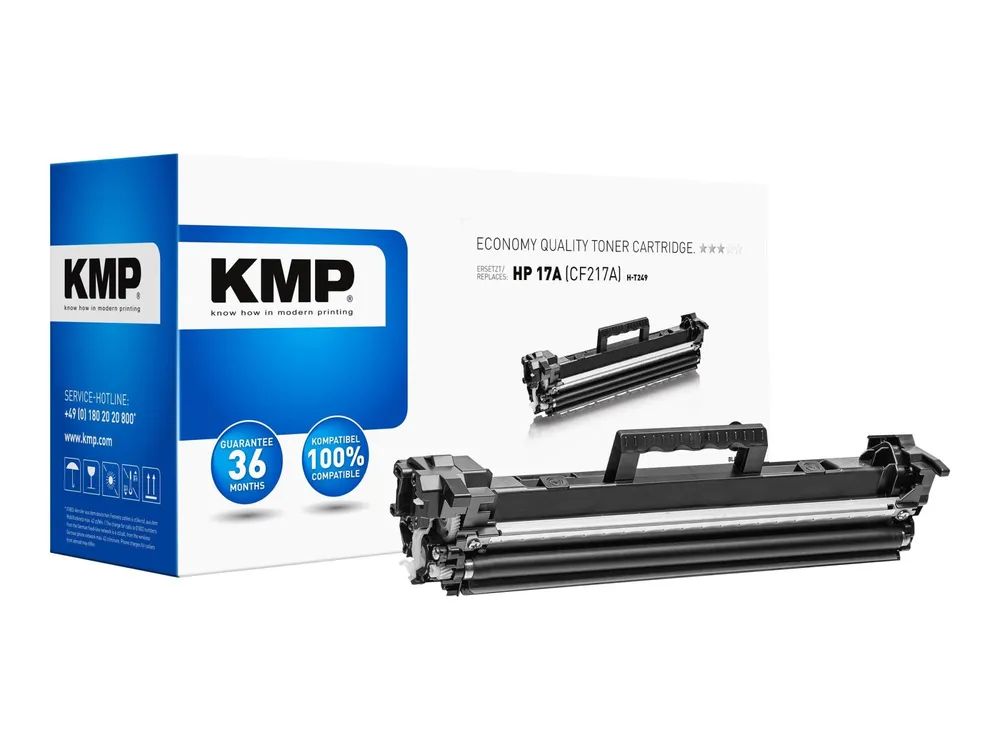 KMP H-T249 - 60 ml - Schwarz - kompatibel - Tonerpatrone (Alternative zu: HP 17A)