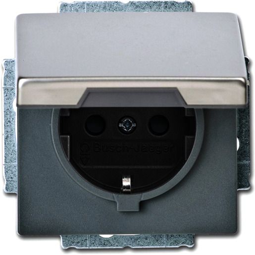 Busch-Jaeger SCHUKO-STD MIT KLAPPDECKEL / BUSCH 20 EUKB-866 2CKA002018A1521