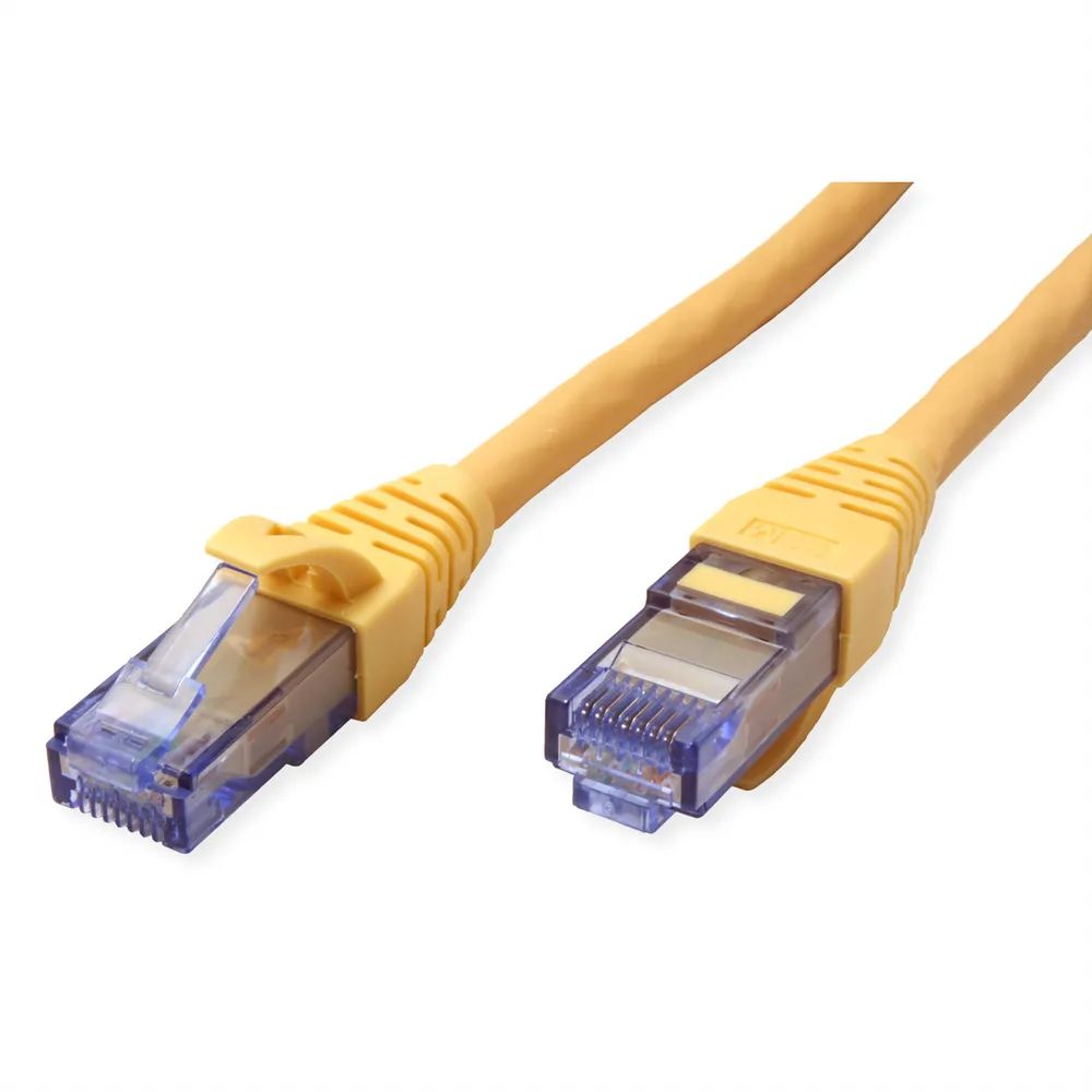 ROLINE Patchkabel Cat.6A UTP, Component Level, LSOH, gelb, 20 m