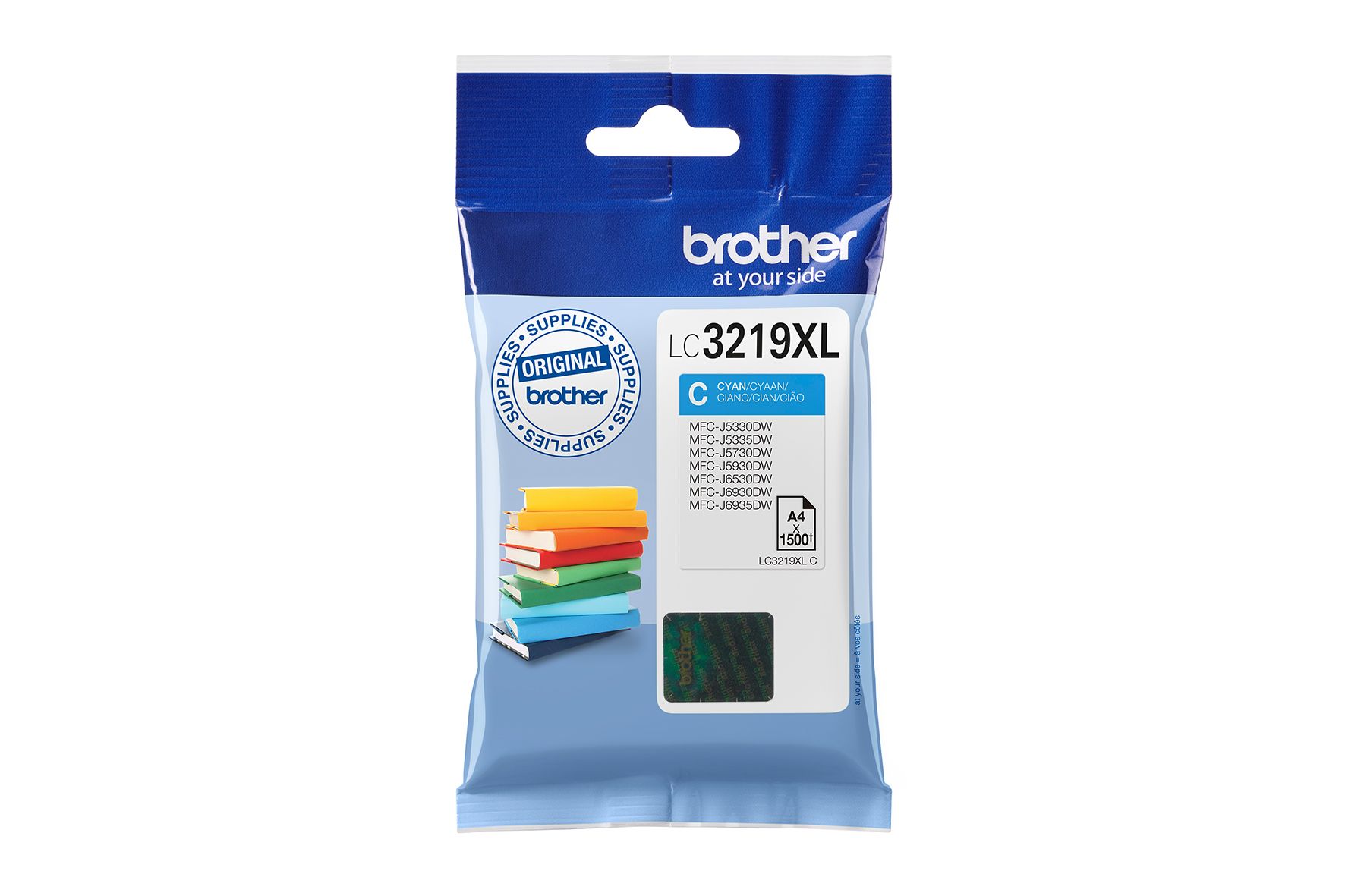 Brother LC3219XLC - XL - Cyan - Original - Blisterverpackung