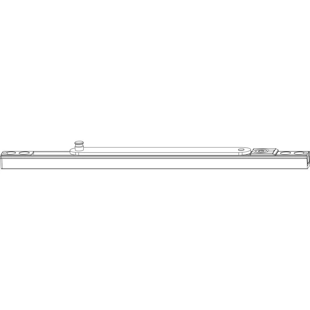 MACO Öffnungsbegrenzung m. Bremse, Armlänge 145mm, FFB 280-380, silber (52976)
