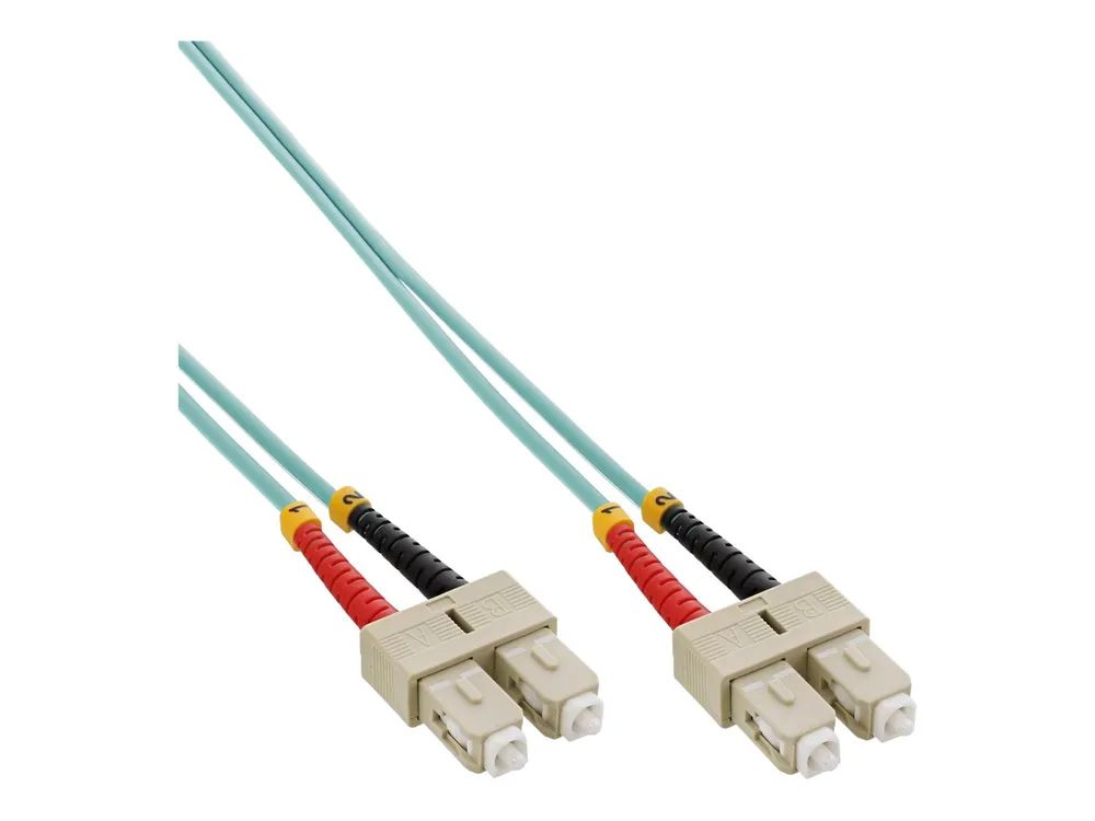 InLine LWL Duplex Kabel - SC/SC - 50/125µm - OM3 - 5m