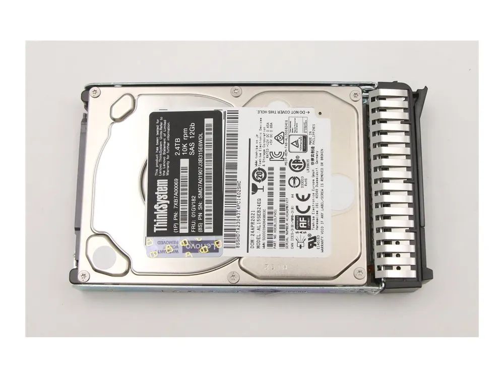 Lenovo Toshiba - Festplatte - 2.4 TB - Hot-Swap - 2.5" (6.4 cm)