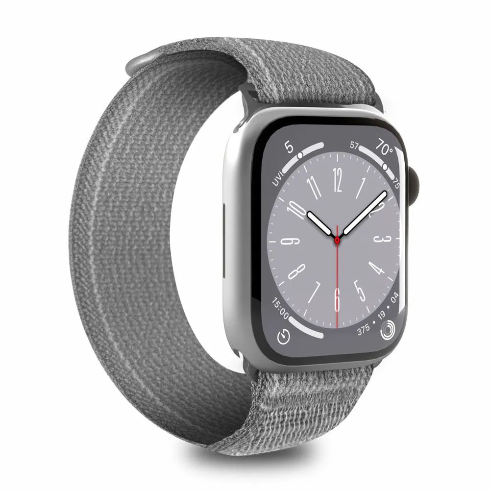 PURO TRIAL LOOP Band für Apple Watch 38/40/41mm, grau