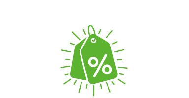 Jobs-Grafik-Mitarbeiter Rabatte