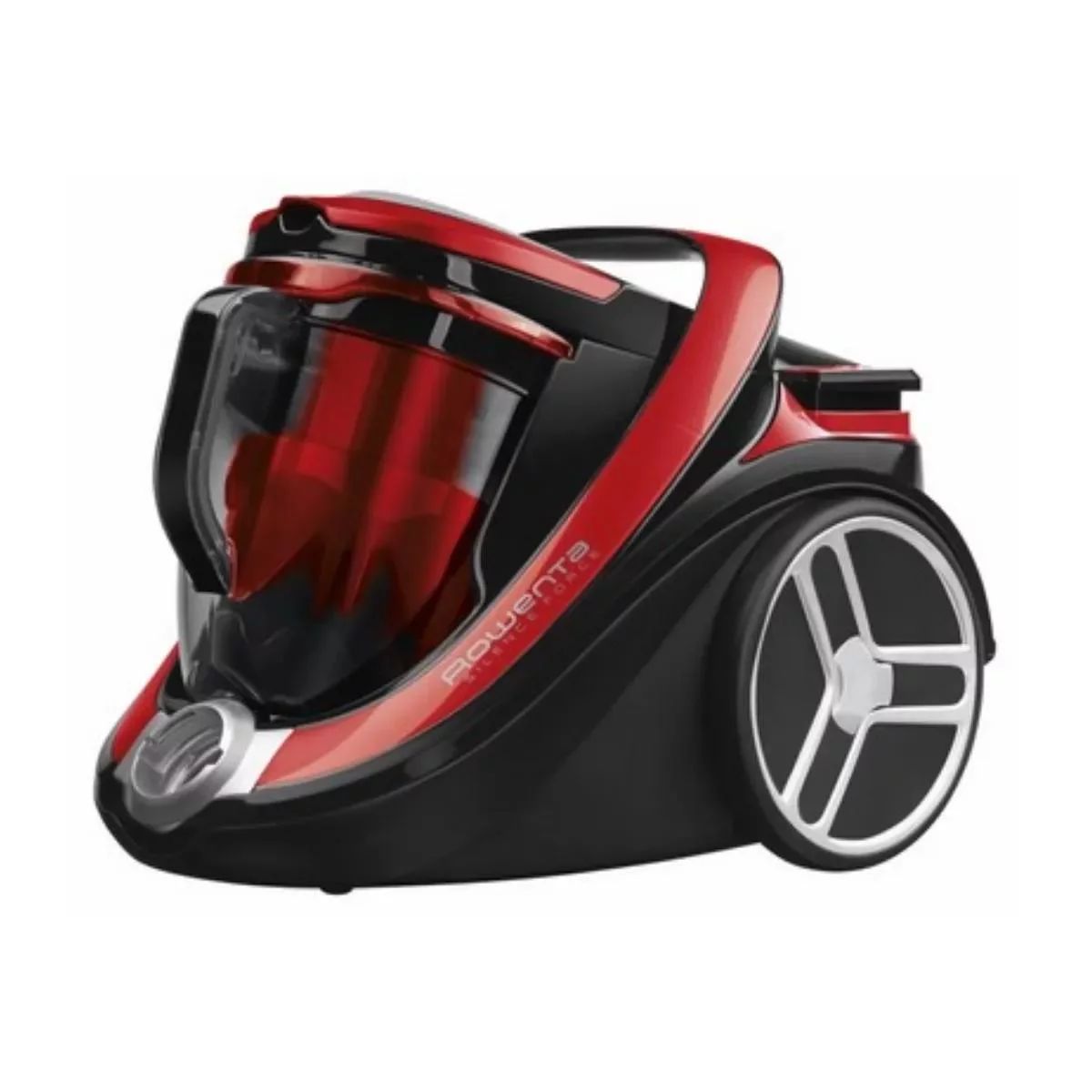 Rowenta RO7649 Zyklon-Staubsauger, Silence Force Cyclonic Home & Car - Schwarz/Rot