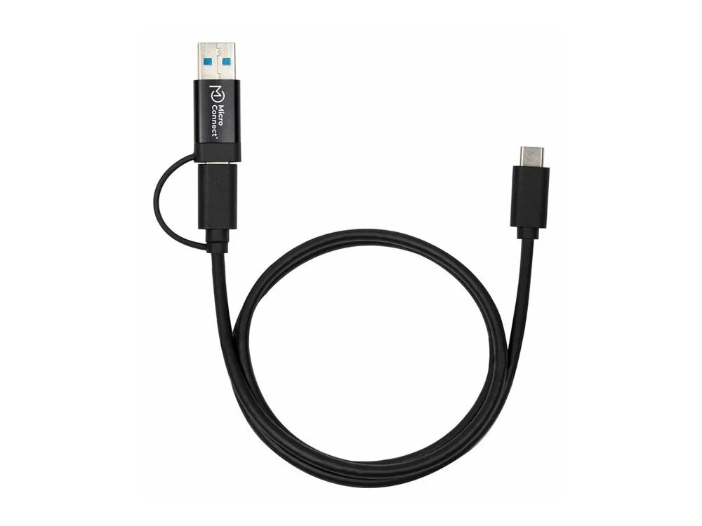 MicroConnect USB-Kabel - USB Typ A, 24 pin USB-C (M)