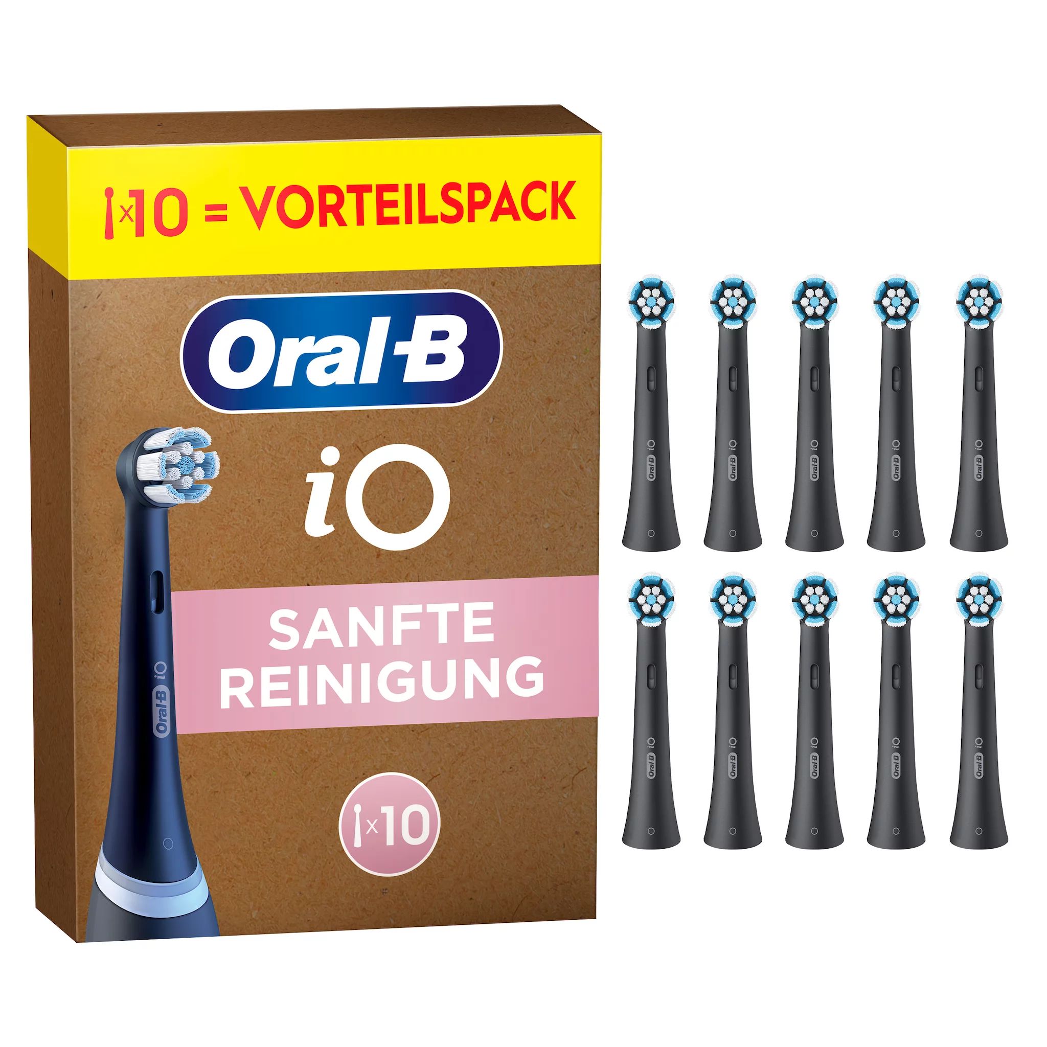 Oral-B iO Sanfte Reinigung Schwarz 10er FFU
