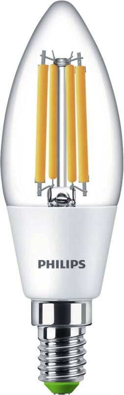Philips LED CLA 40W B35 E14 2700K CL UE 2PF/SRT 2-er Pack