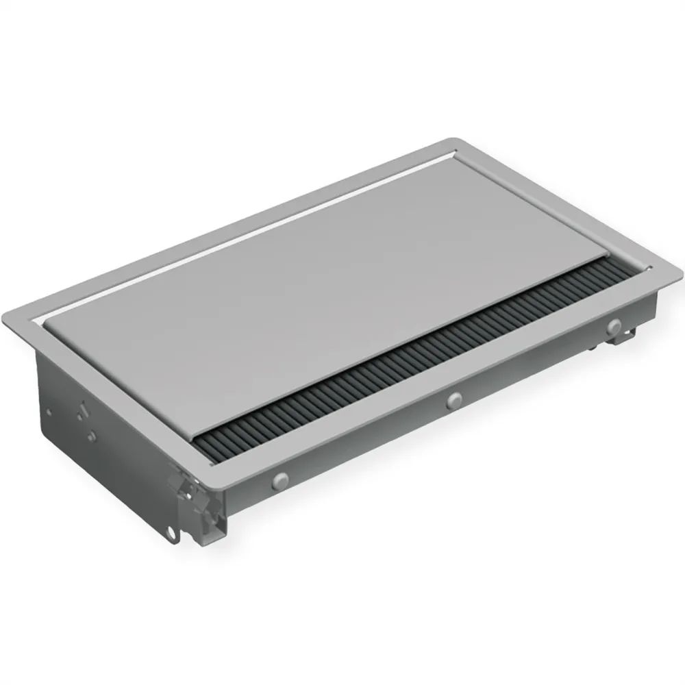 Bachmann CONI short - Steckdosengehäuse - silbergrau