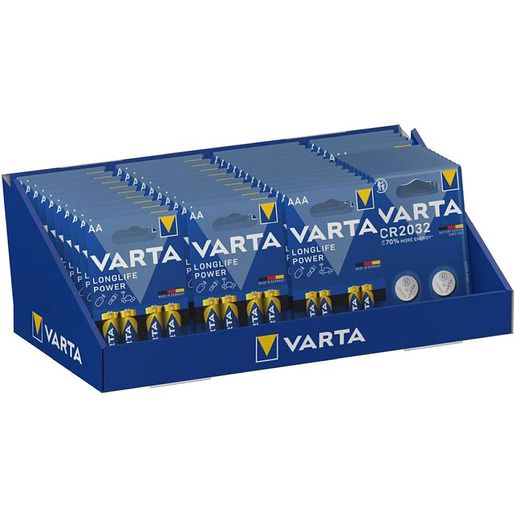 Varta 17X LONGLIVE AAA/20XAA/10X2032 / VARTA THEKENDISPLAY 93700112895