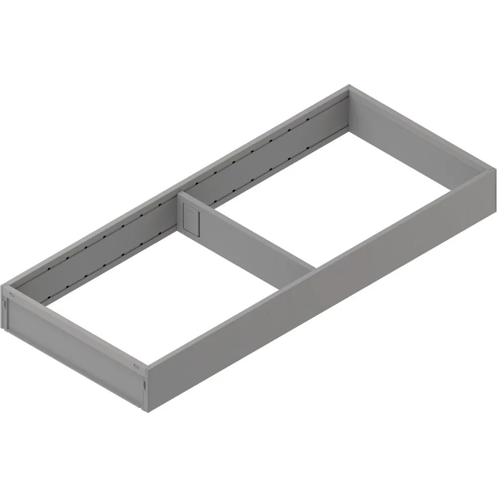 BLUM AMBIA-LINE Schubkastenrahmen breit, NL500mm, Stahl Indiumgrau matt
