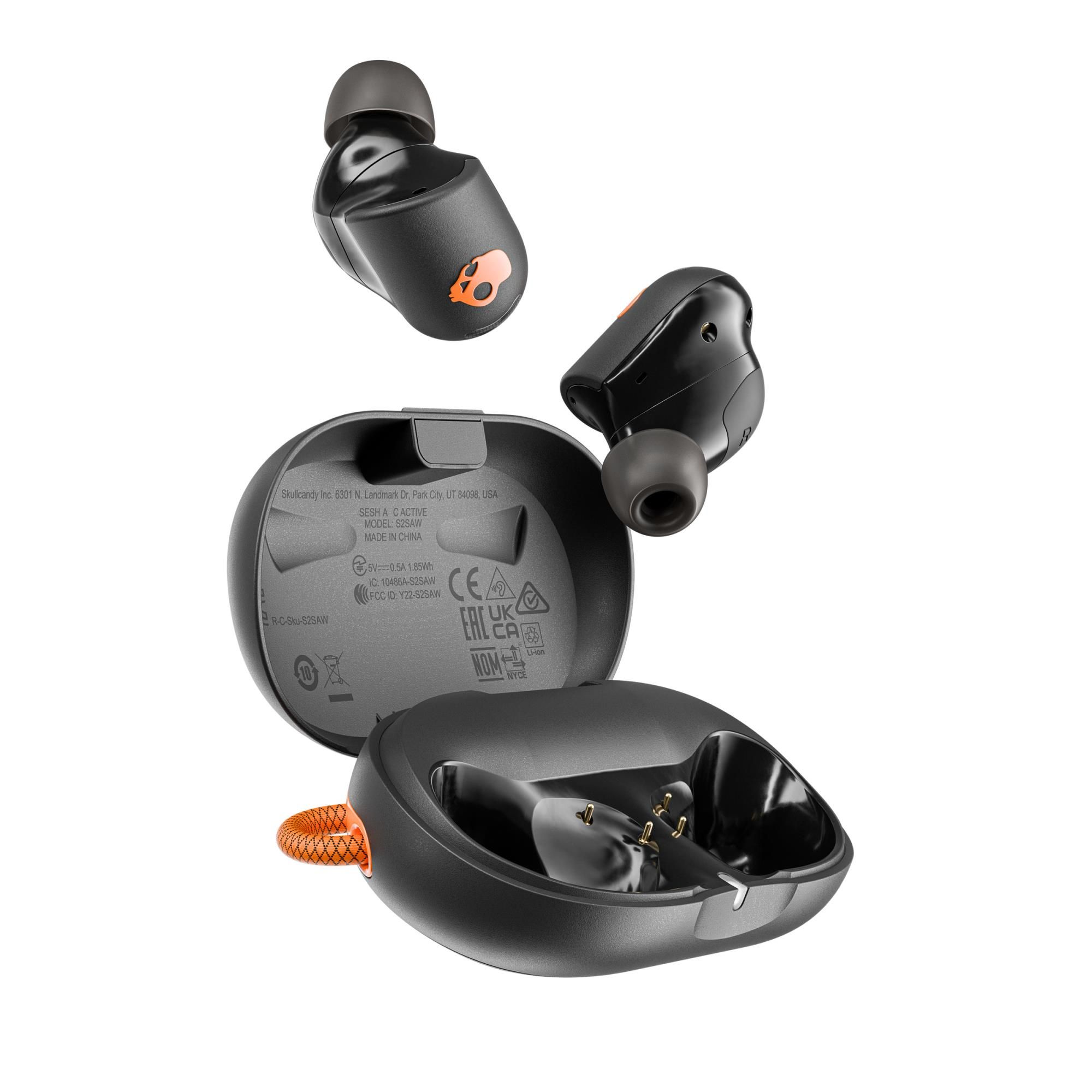 Skullcandy SESH ANC ACTIVE TRUE WIRELESS IN-EAR TRUE BLACK/ORANGE