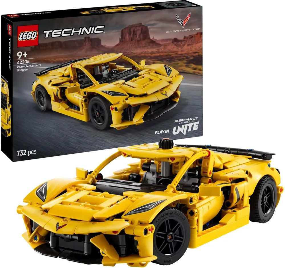 LEGO Technic Chevrolet Corvette Stingray 42205