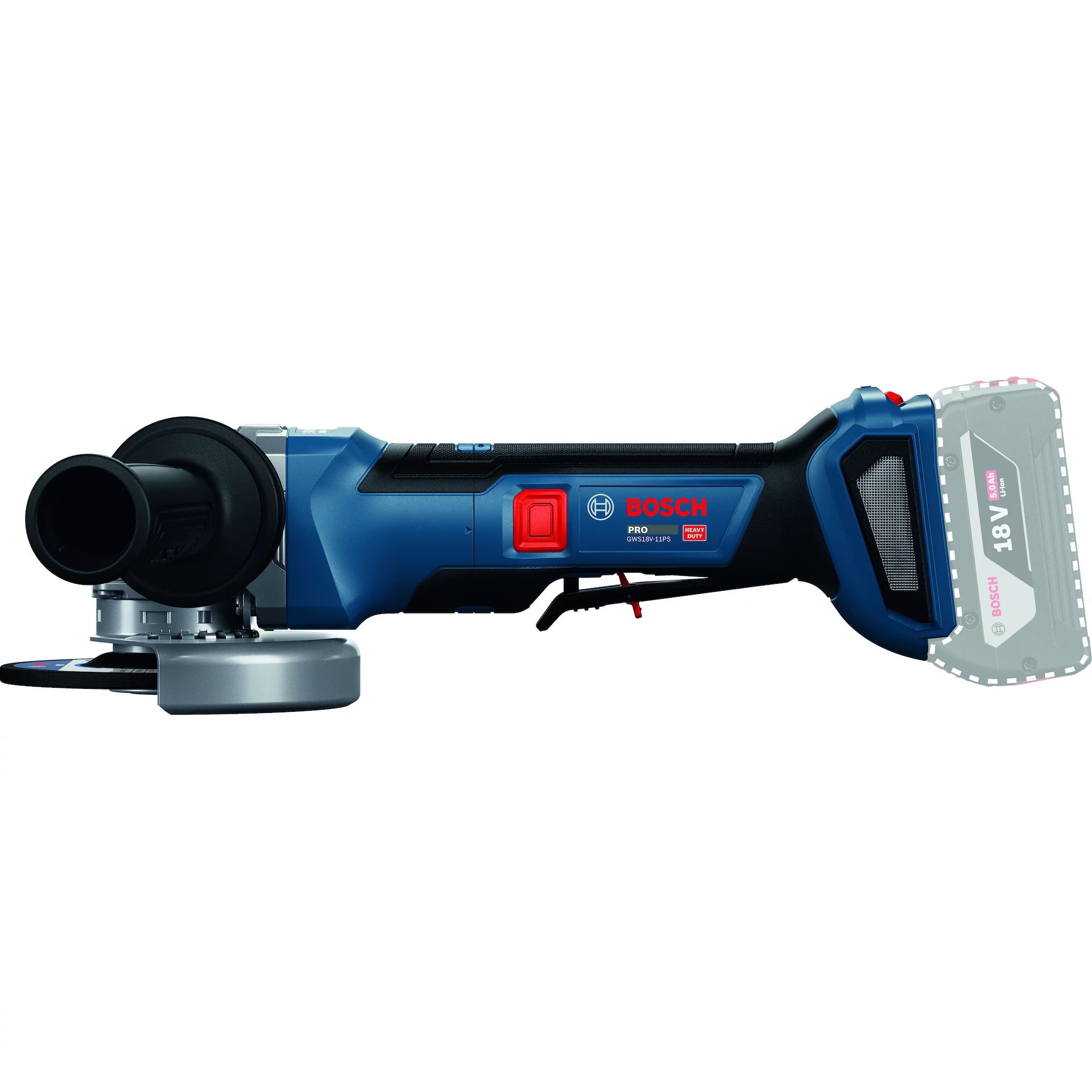 Bosch GWS18V-11PS Akku-Winkelschleifer solo