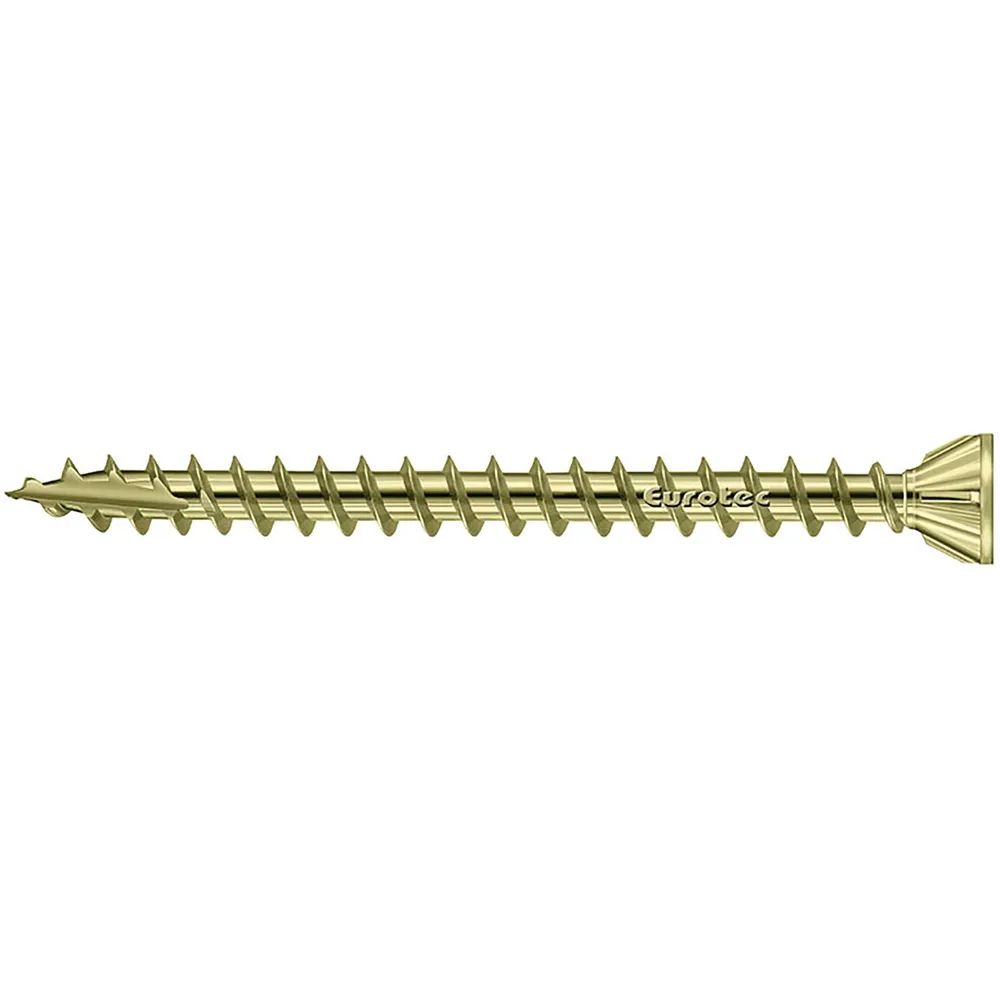 EUROTEC Holzbauschraube OSB Fix 4,3 x 60 mm verzinkt-gelb