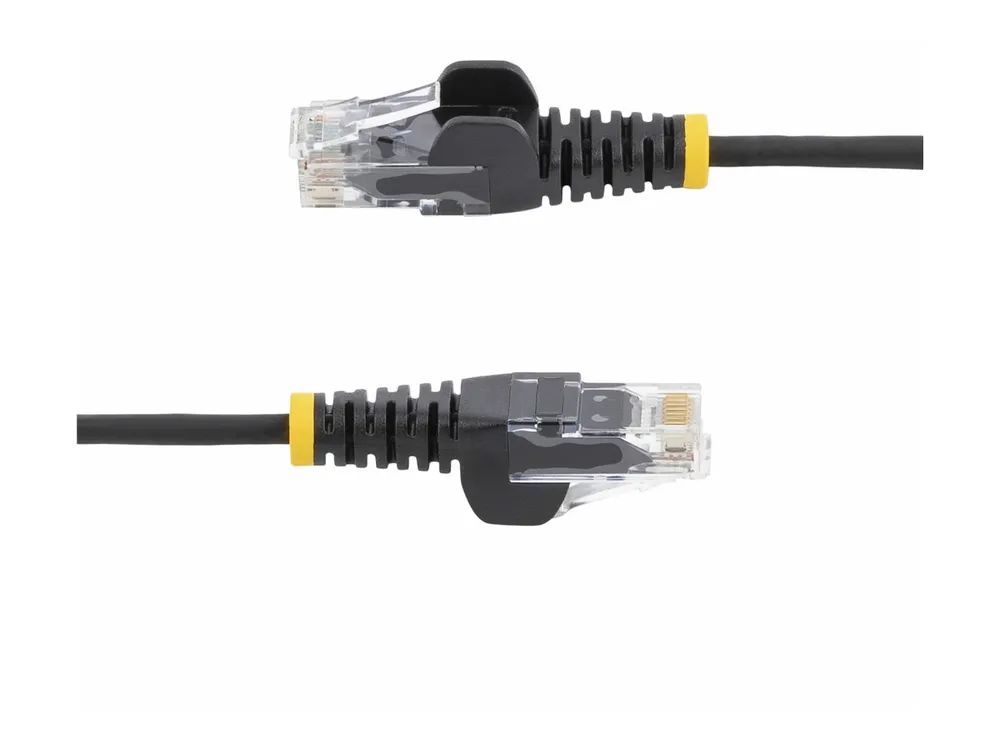 StarTech.com 7m Black Slim CAT6 Ethernet Cable, Snagless, 28AWG, LSZH - Patch-Kabel - RJ-45 (M)