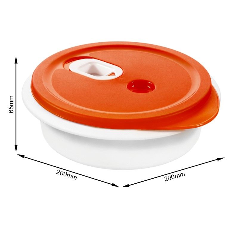 Rotho Mikrowellenteller tief, 1 l MICRO CLEVER