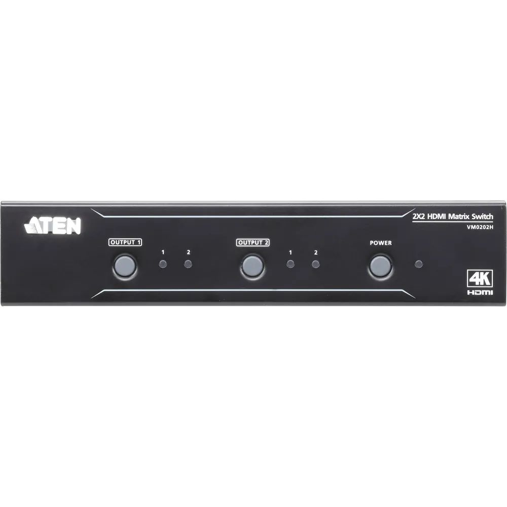 ATEN VanCryst VM0202H 2x2 4K HDMI Matrix - Video/Audio-Schalter