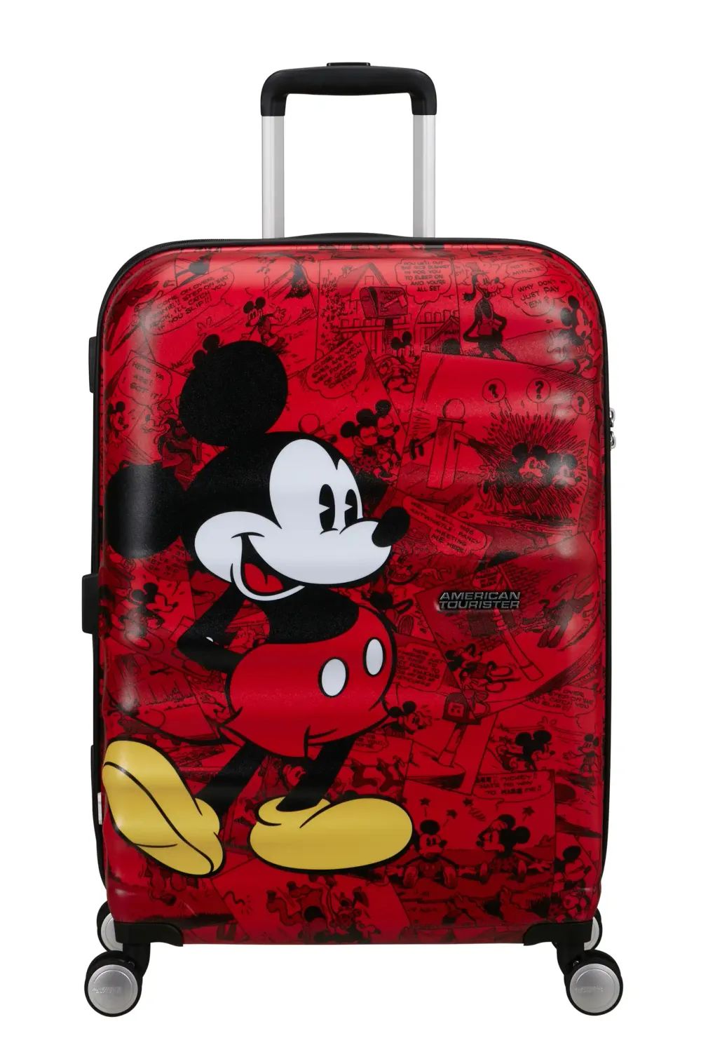 AMERICAN TOURISTER WAVEBREAKER SPIN.67/24, MICKEY COMICS RED
